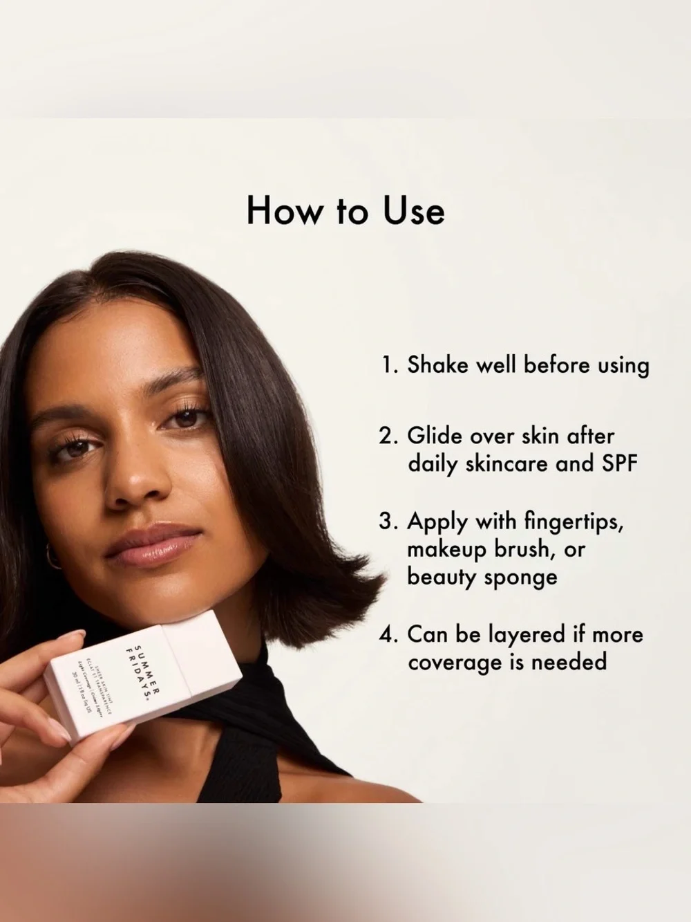 Summer Fridays Sheer Skin Tint with Hyaluronic Acid + Squalane - Shade 3